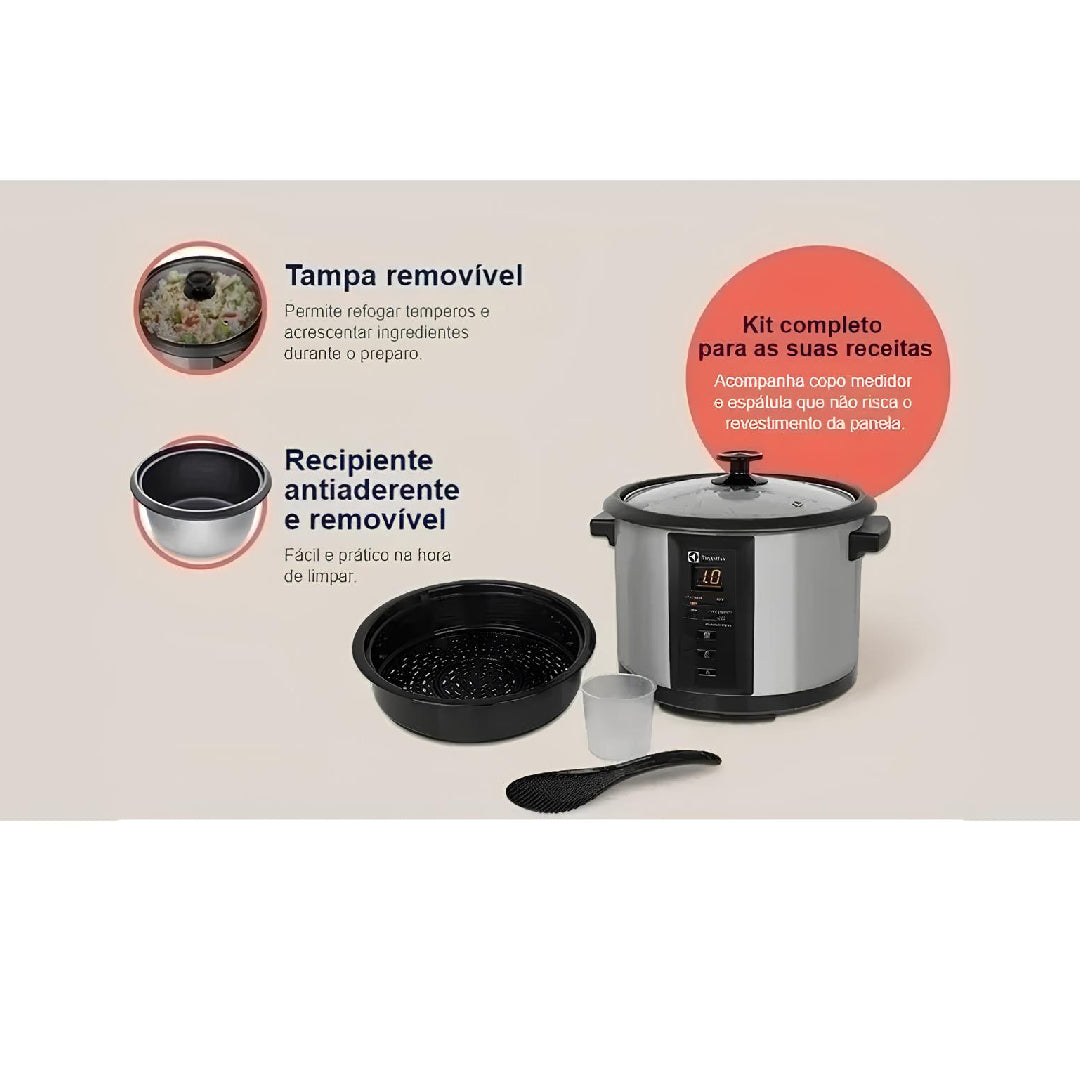 Panela De Arroz Elétrica 1,8L Ecc20 Electrolux