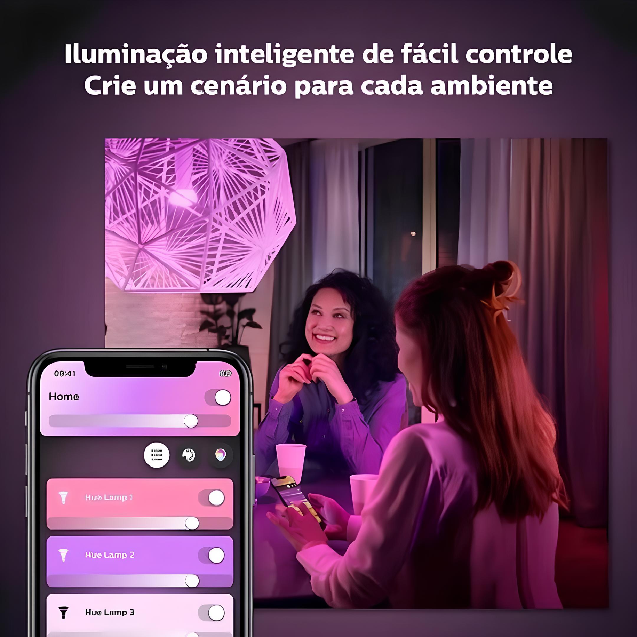 Philips Hue Bridge Hub De Conexão Iluminação Inteligente