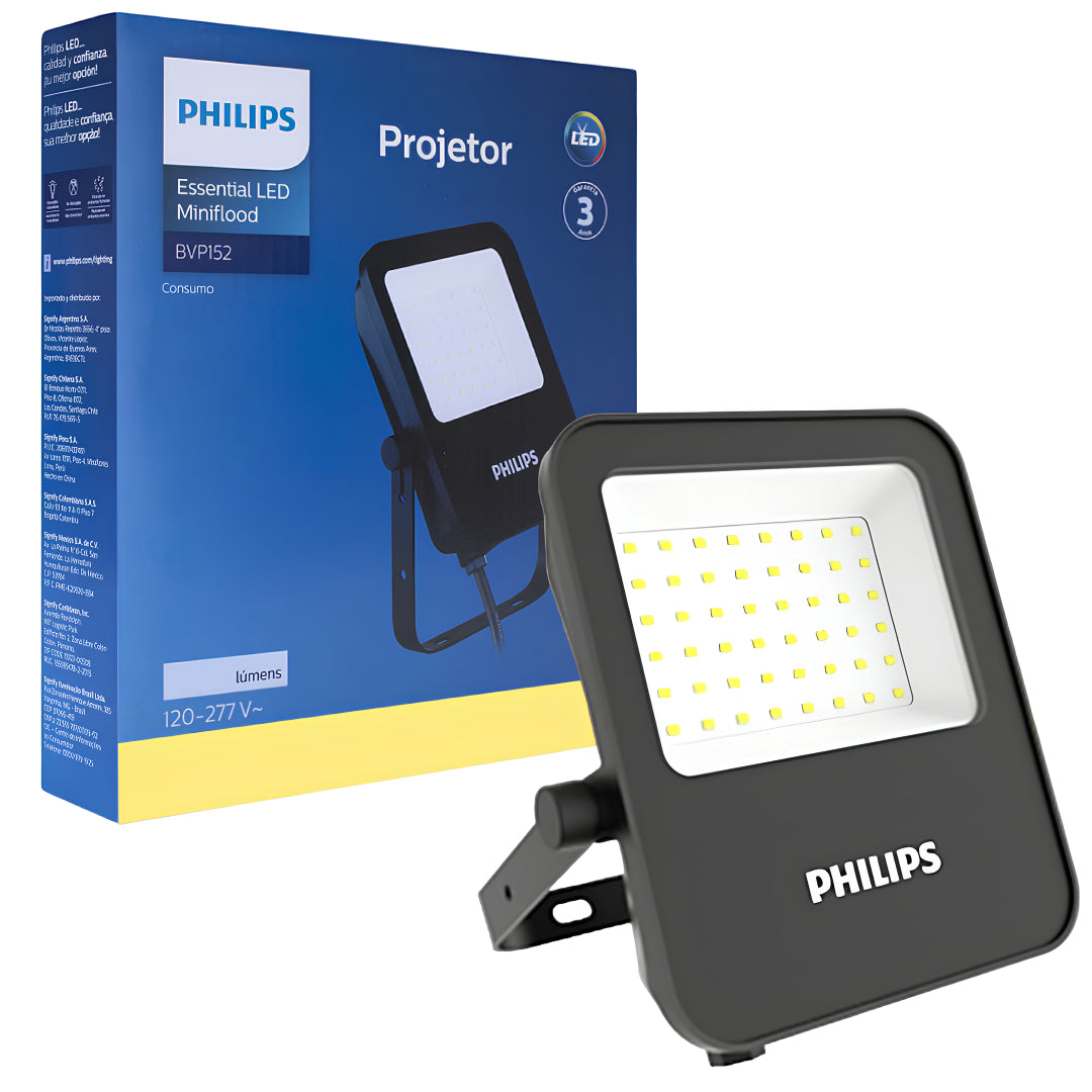 Refletor Led 10W Ip65 Bivolt Bvp152 Philips