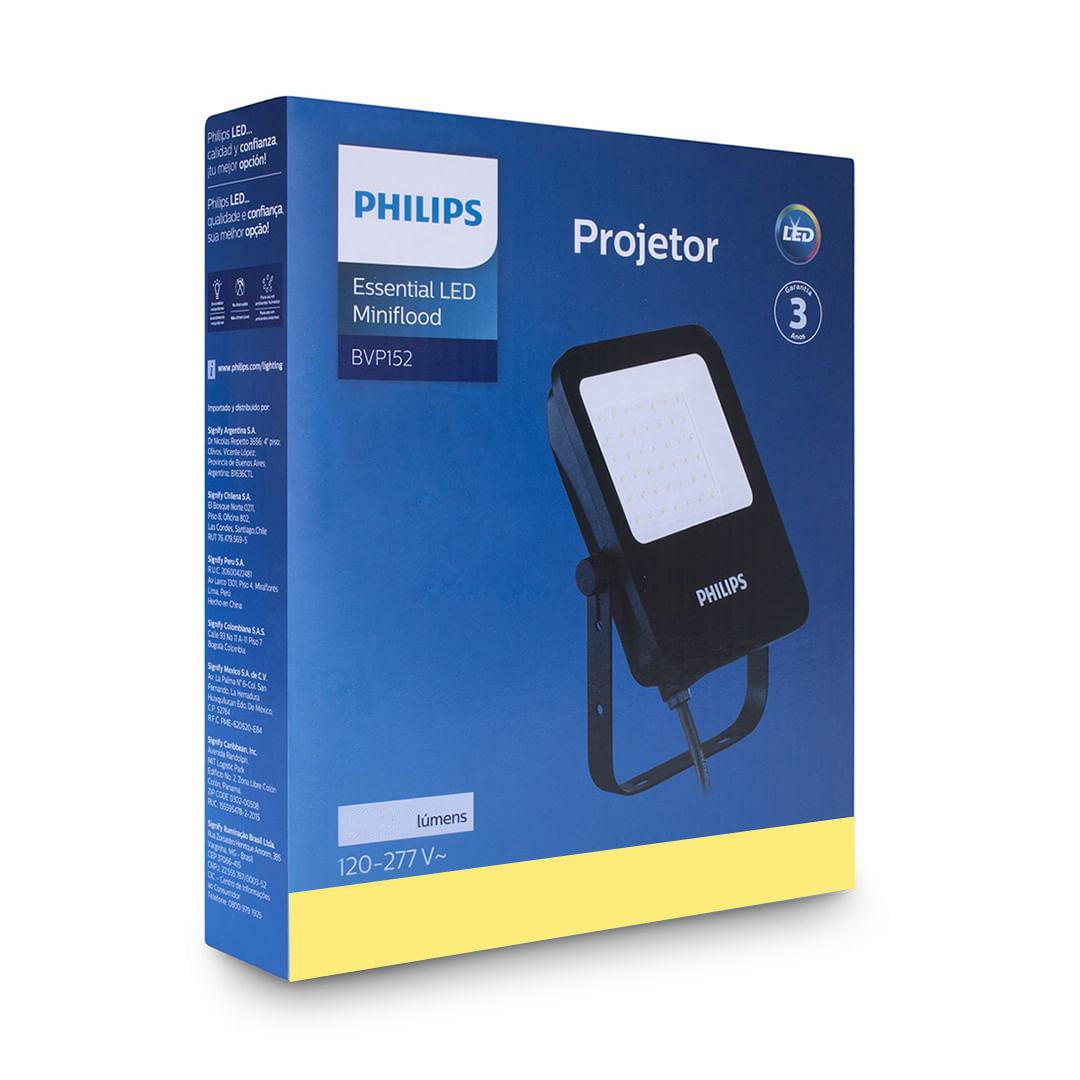 Refletor Led 10W Ip65 Bivolt Bvp152 Philips