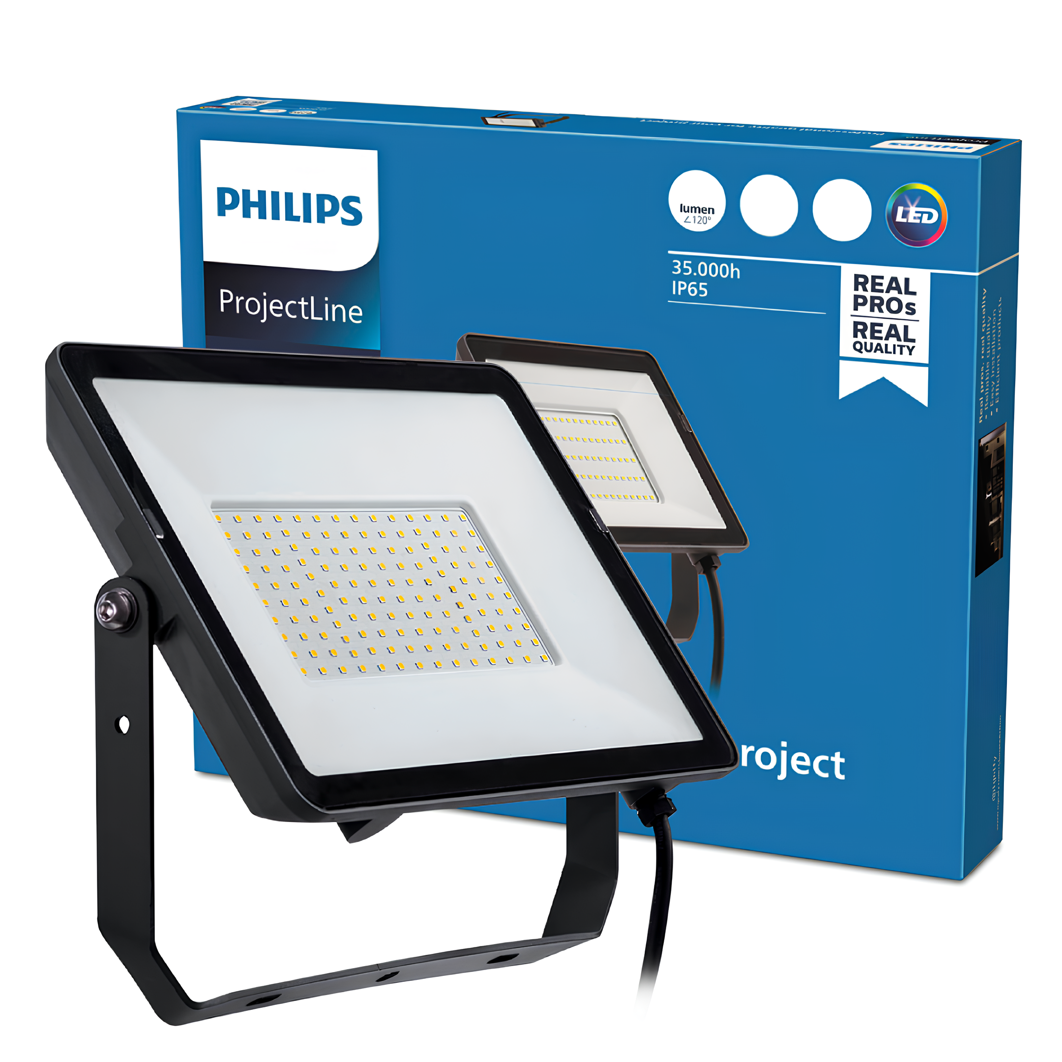 Refletor Led Bvp152 50W 4400Lm 100°x120° Ip65 Bivolt Gen2 Philips
