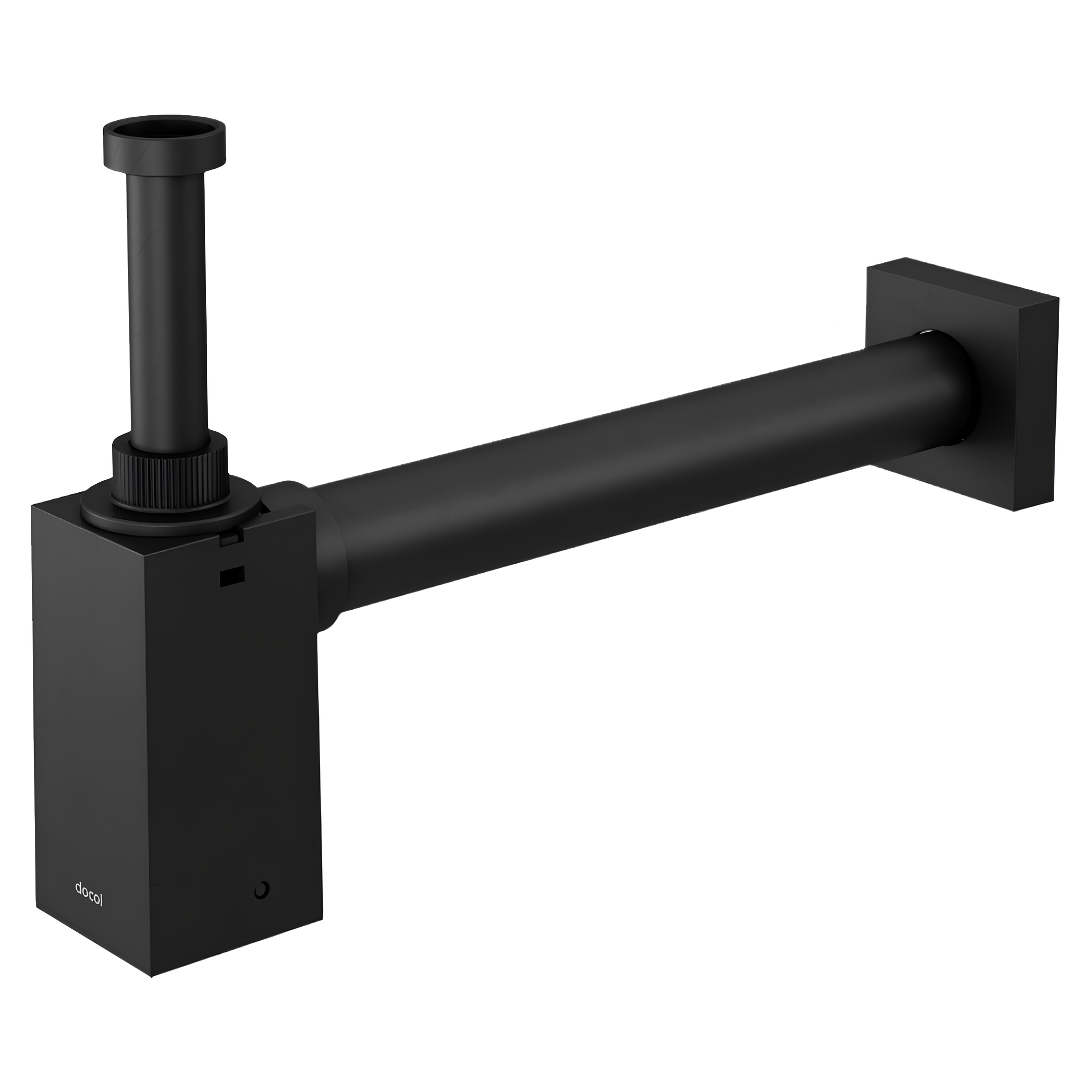 Sifão De Parede Para Lavatório Square Ônix 006360CE Docol