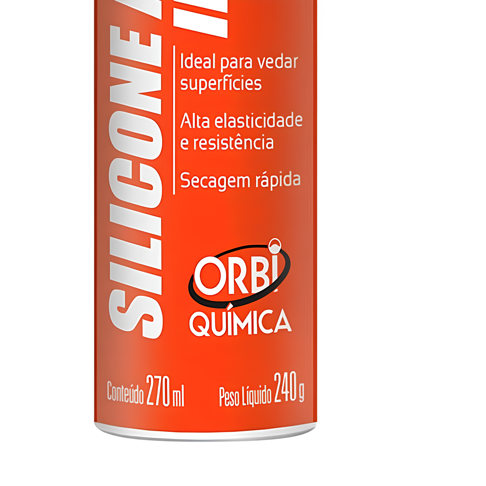 Silicone Acético Incolor Uso Geral 16694 250gr Orbi Quimica