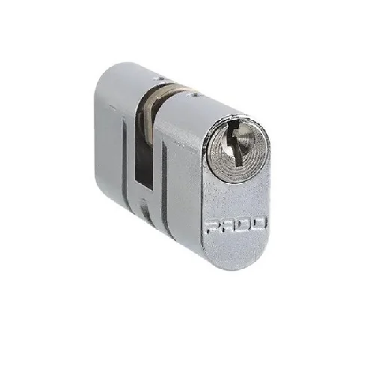 Cilindro Miolo Fechadura Zamac 55mm Concept Cromado Pado