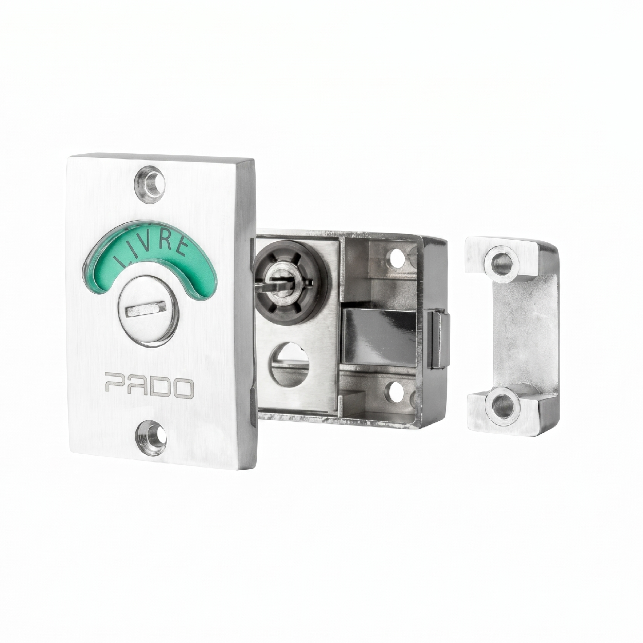 Trinco Tarjeta Livre/Ocupado Botão Cr 45,5mm 52019622 Pado