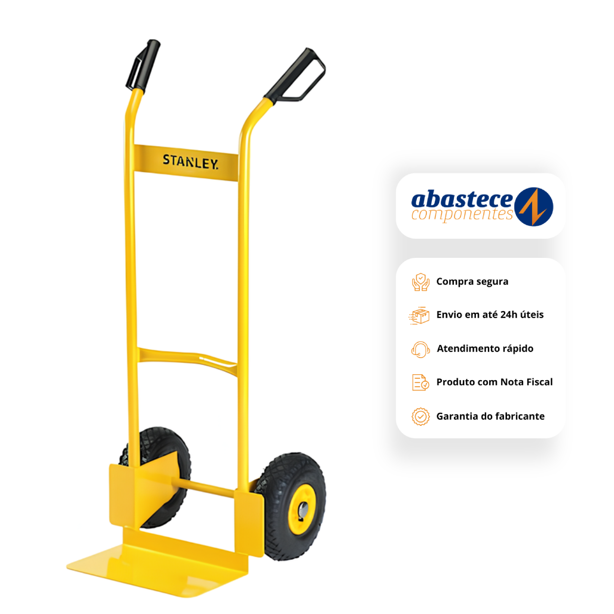 Carro Para Transporte De Carga 200Kg Stst98367-Br Stanley