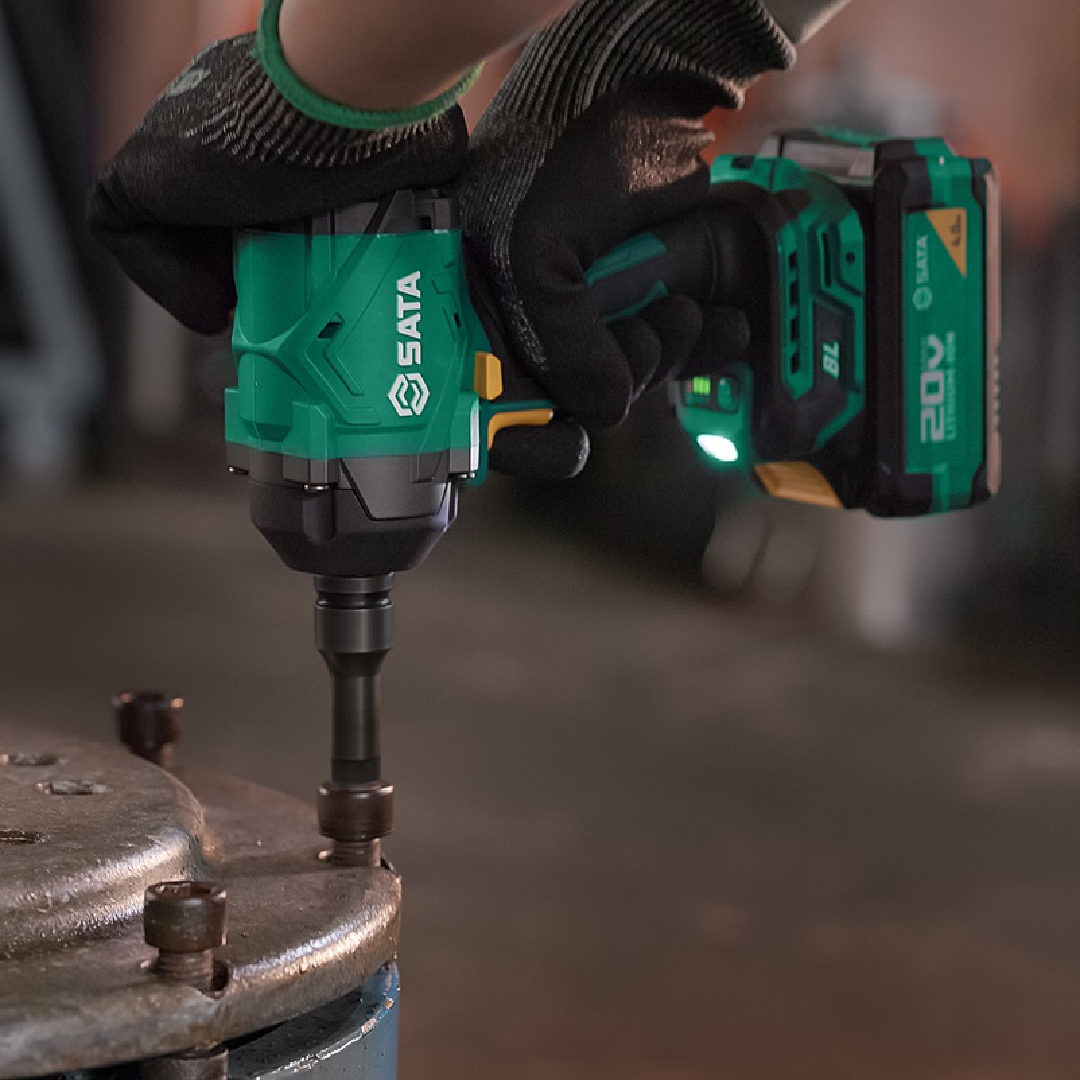 Chave De Impacto Brushless À Bateria 20V 600Nm 1/2 St151074 Sata