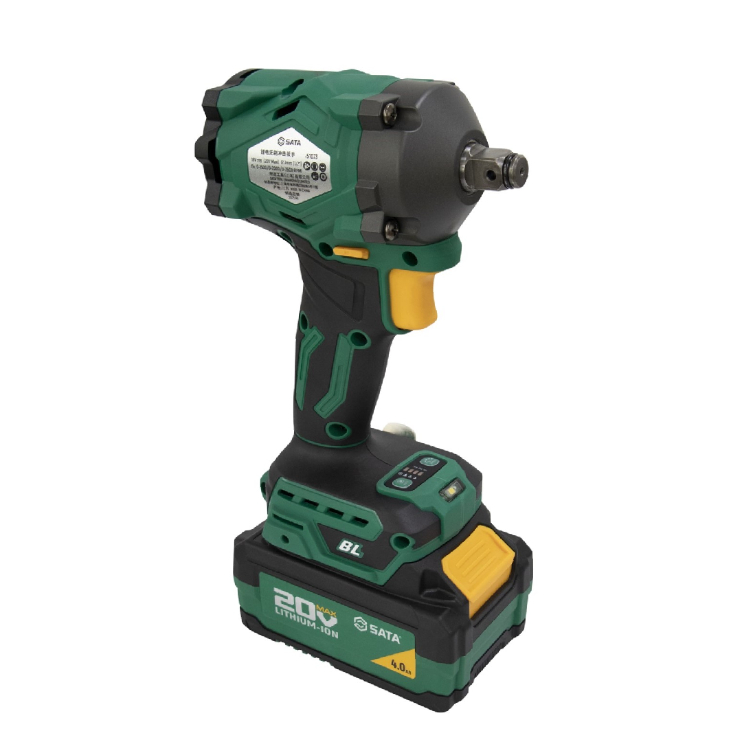 Chave De Impacto Brushless À Bateria 20V 400Nm 1/2 St151073 Sata