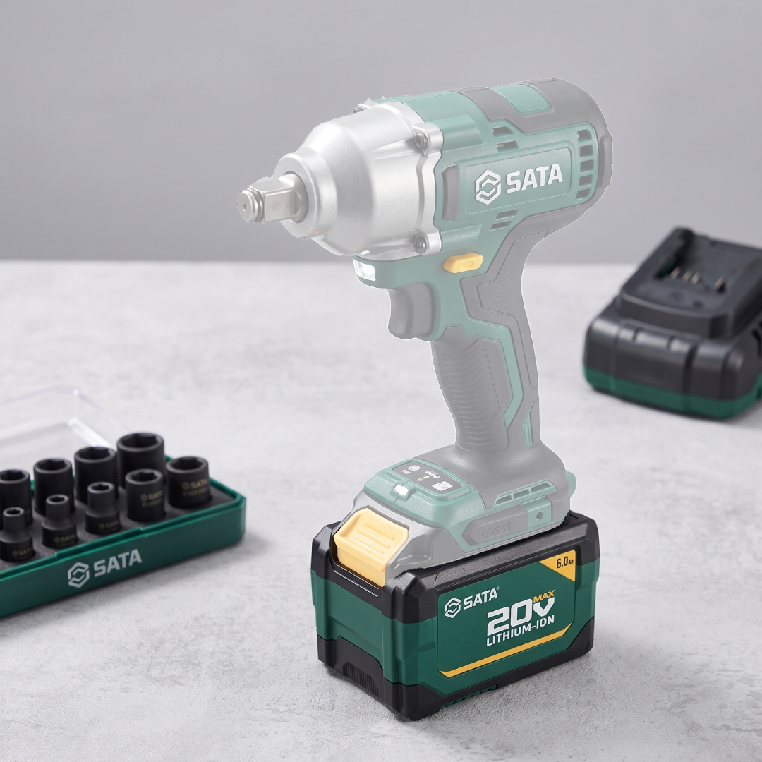 Bateria De Ion De Litio 20V 6,0Ah St151515 Sata