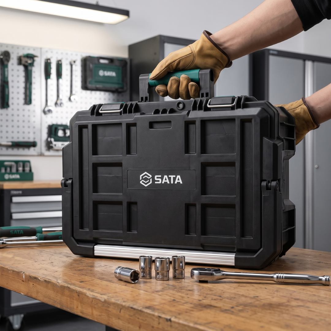 Caixa Organizadora Empilhavel e Impermeavel 40L ST95321 Sata
