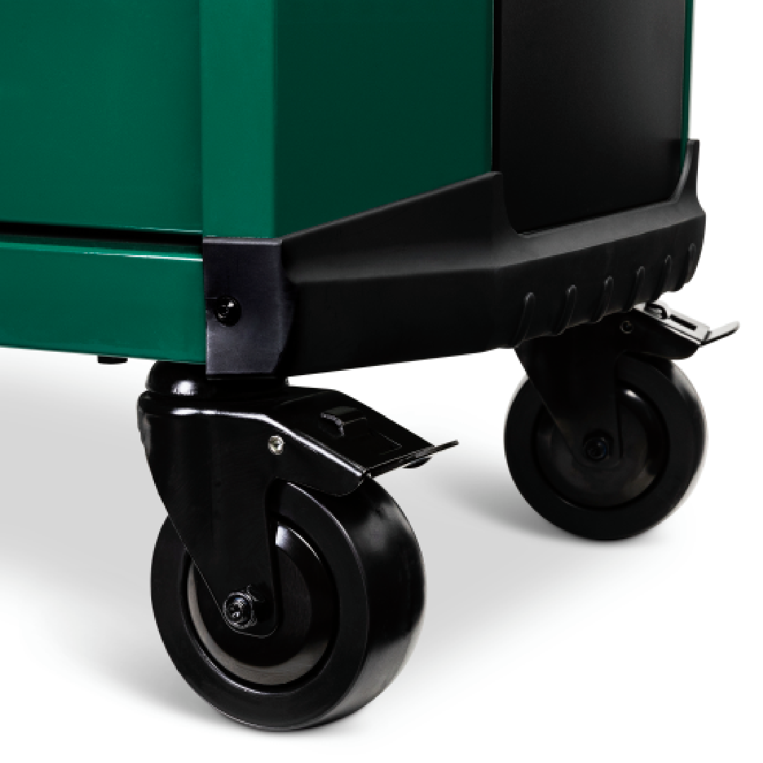 Carro Para Ferramentas Com 5 Gavetas Verde ST95112G Sata