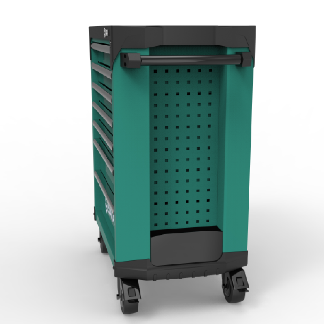 Carro Para Ferramentas Com 7 Gavetas Verde ST95113G Sata