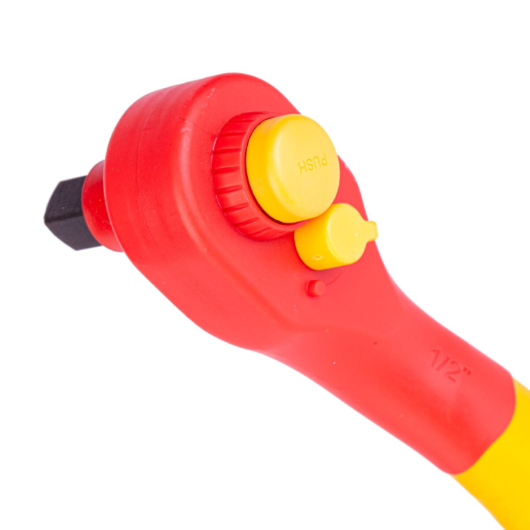 Chave Catraca Reversivel Isolada 1/2 pol 250Mm ST12983SC Sata