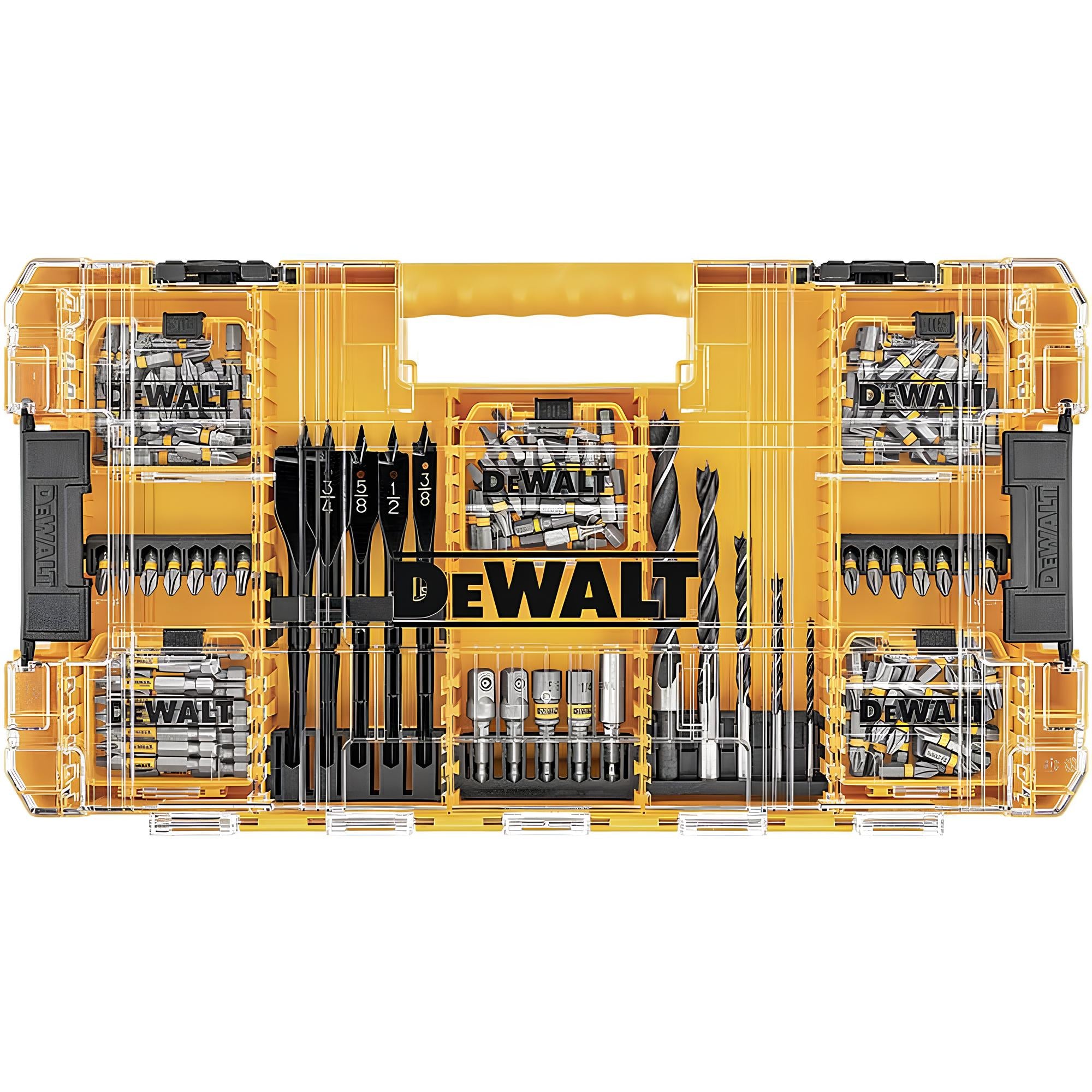Kit Bits/Brocas MAXFIT COMP TSTAK 160pç DWAMF160 Dewalt