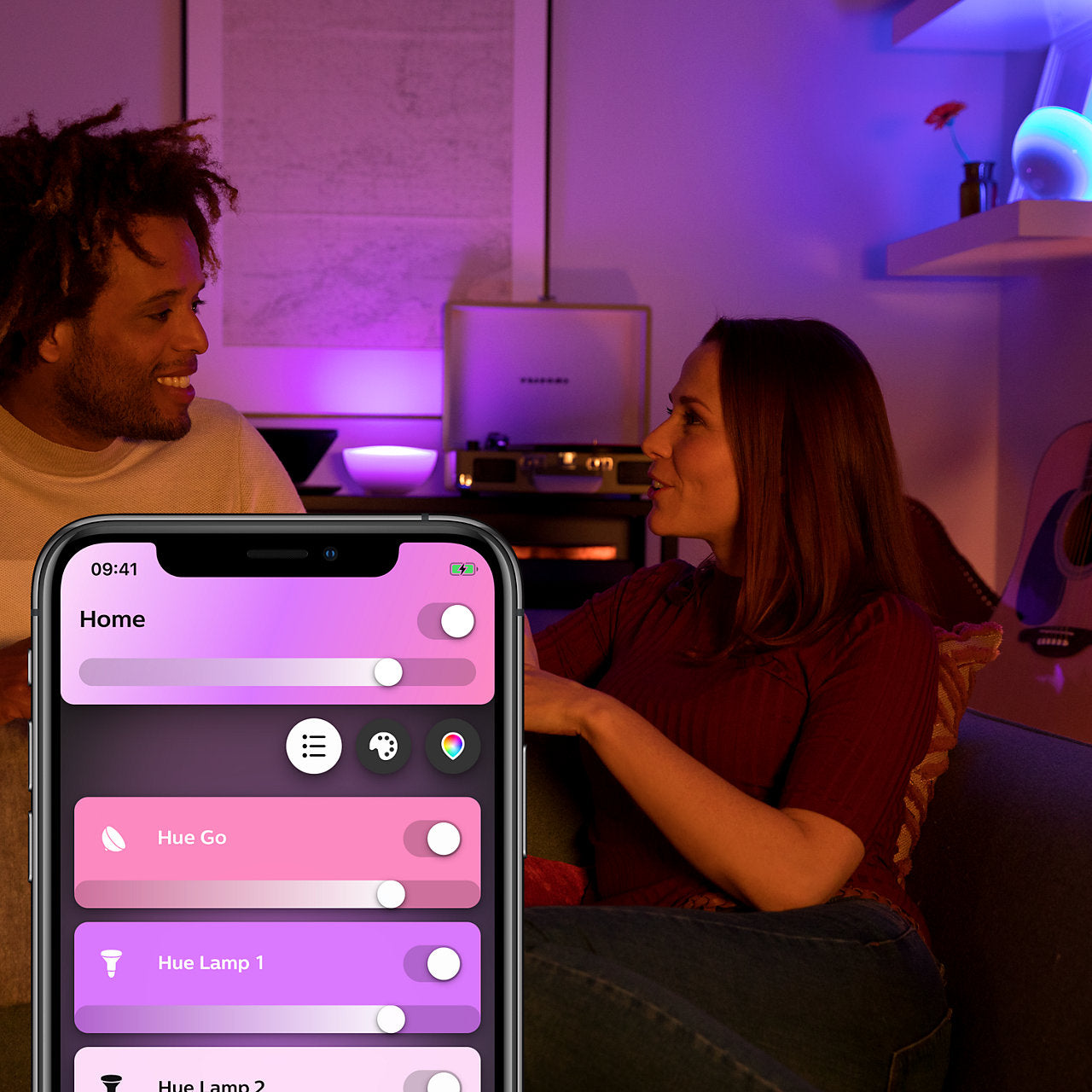 Philips Hue Go Luminaria Led de Mesa Inteligente Rgb Bluetooth Wifi