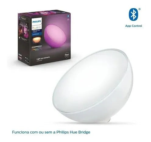 Philips Hue Go Luminária de Mesa Led Rgb Bluetooth Wifi