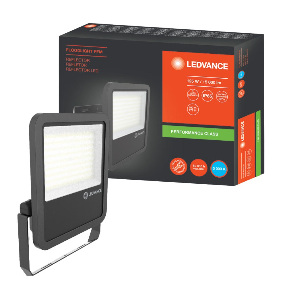 Refletor Floodlight Pfm Preto 125W 5000K 15000Lm Ledvance