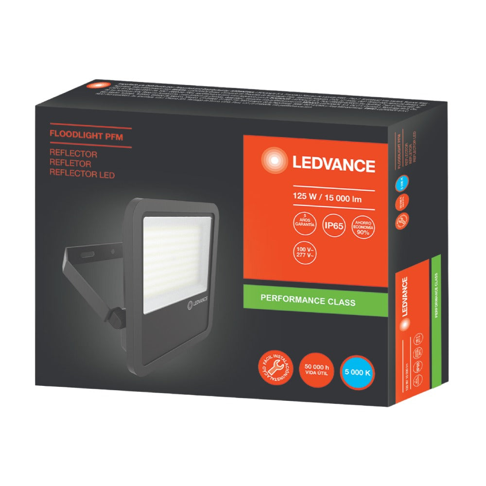 Refletor Floodlight Pfm Preto 125W 5000K 15000Lm Ledvance