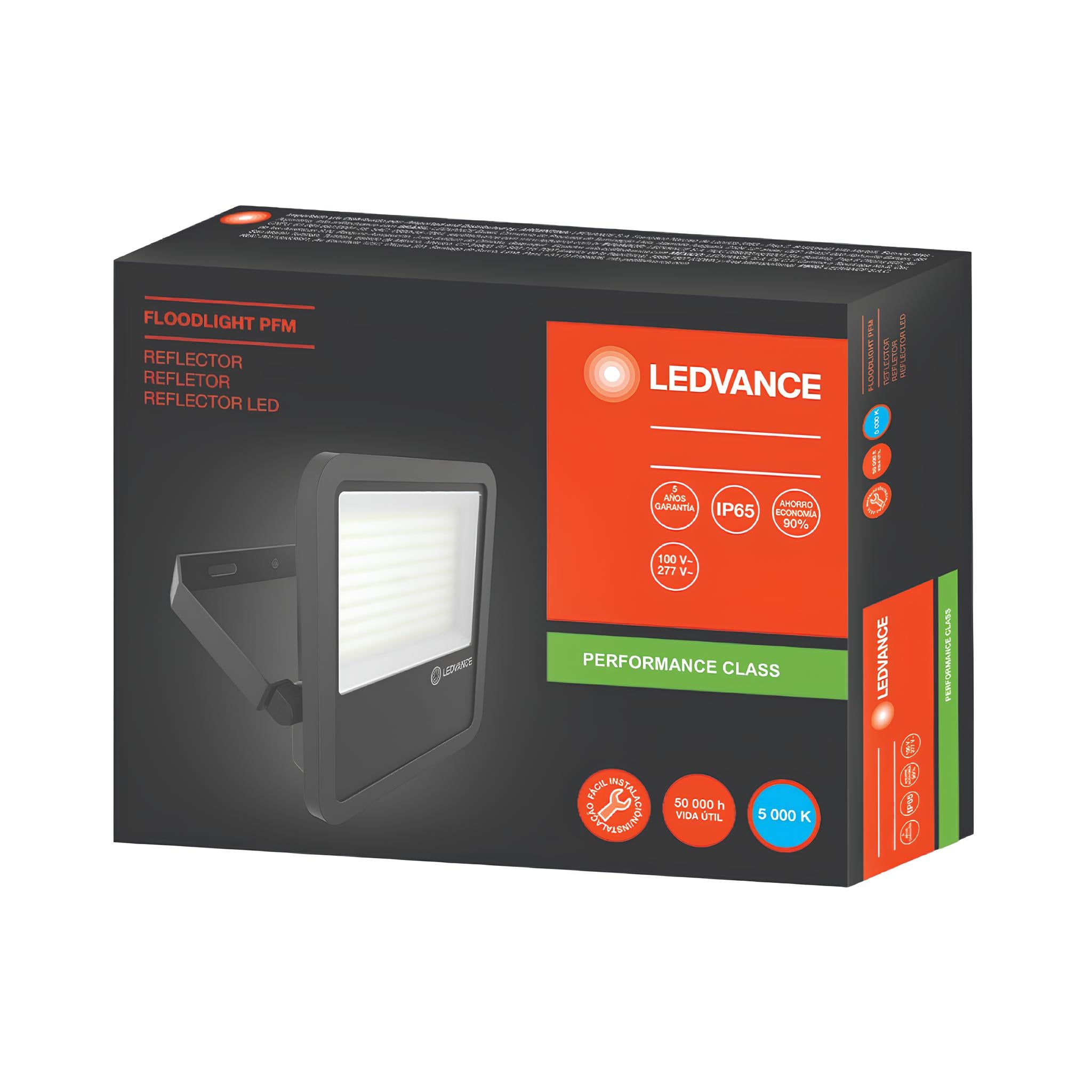 Refletor Led Sobrepor 165W 5000K Floodlight Ledvance