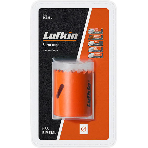 Serra Copo Bi-metal 44mm 1.3/4 Pol Sc44bl Lufkin