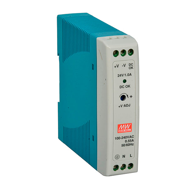 Fonte Alimentacao Comutada 24V (MDR-20-24) Metaltex