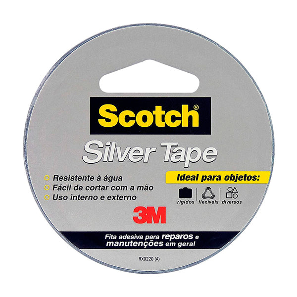Fita Silver Tape 45MM x 5M Scotch 3M