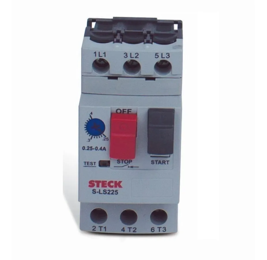 Disjuntor Motor Trifásico 1,6-2,5a Sls2251b Steck