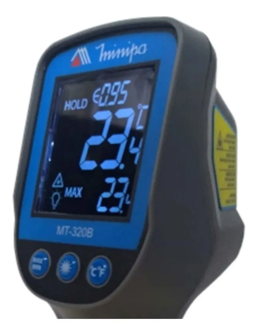 Termometro Infravermelho Digital Mt-320B Minipa