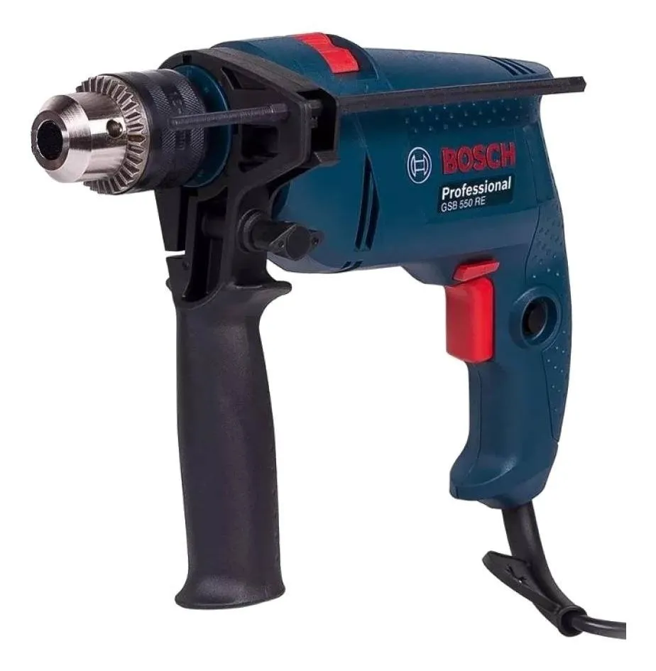 Furadeira De Impacto 1/2'' 550w 220v Gsb 550re Bosch