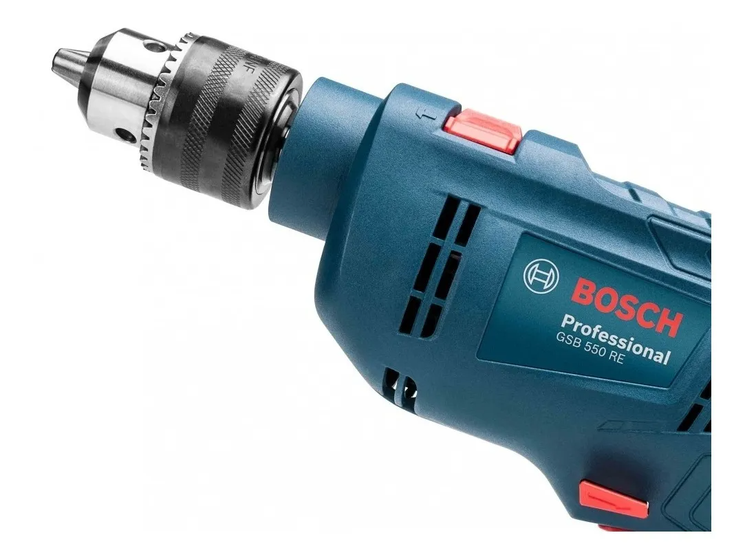 Furadeira De Impacto 1/2'' 550w 220v Gsb 550re Bosch