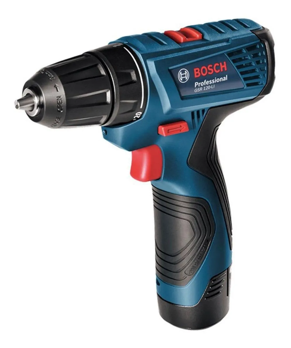 Parafusadeira Furadeira à Bateria GSR 120-LI Bosch 12V