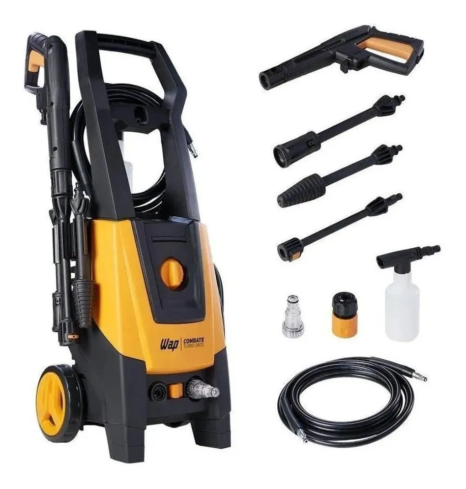 Lavadora De Alta Pressão Wap Combate Turbo 2600 1700w 220V