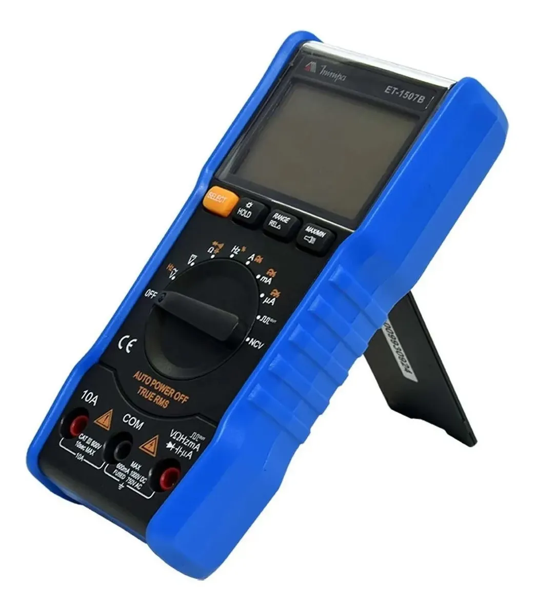 Multímetro Digital Et-1507b True Rms Auto Range Cat 3 Minipa