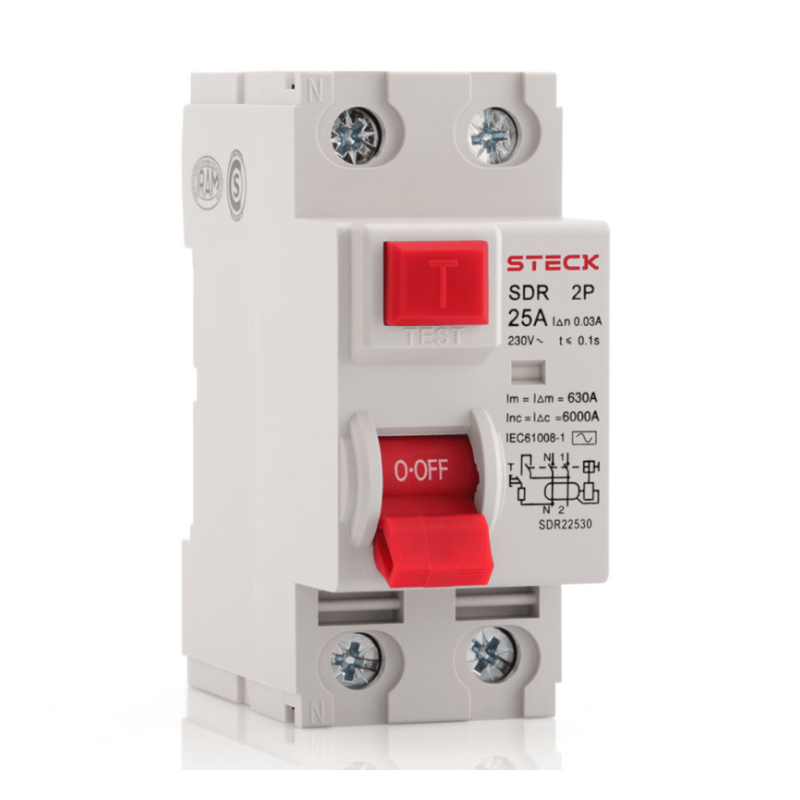 Interruptor Diferencial IDR 40a 230-400v 2P SDR24030 Steck