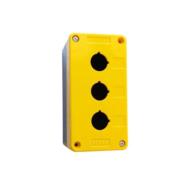 Caixa Botoeira Com 3 Furos 145x75x57,5mm (22,5Mm) SQ3K Steck