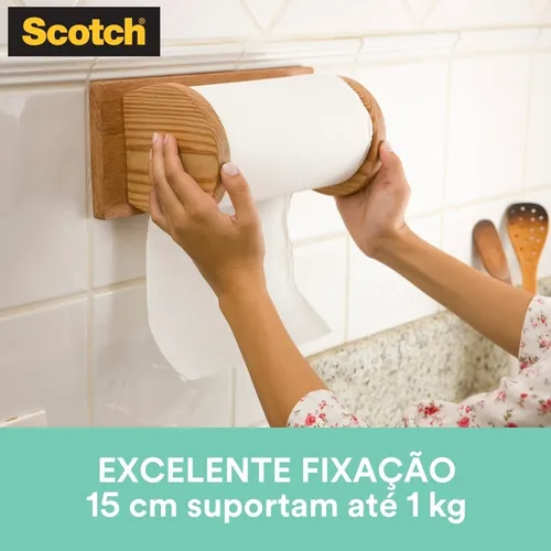 Fita Dupla Face Fixa Forte Cozinha 24Mmx1,5M 700G - 3M