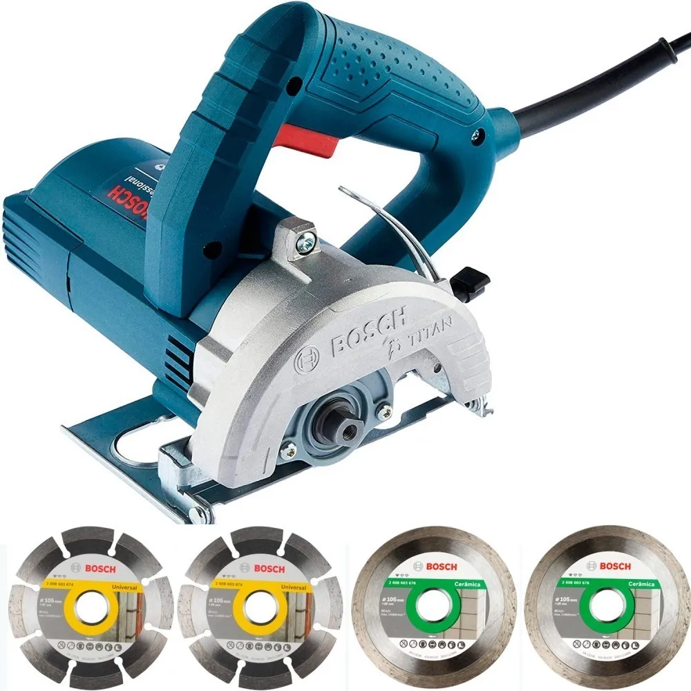 Serra Mármore Titan Gdc 150 1.500w 4 Discos 220v Bosch<BR>