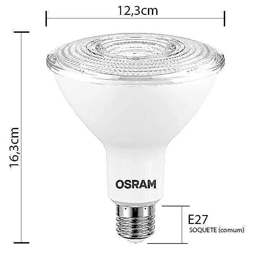 Lâmpada Led Par38 13,5w Bivolt E27 Osram
