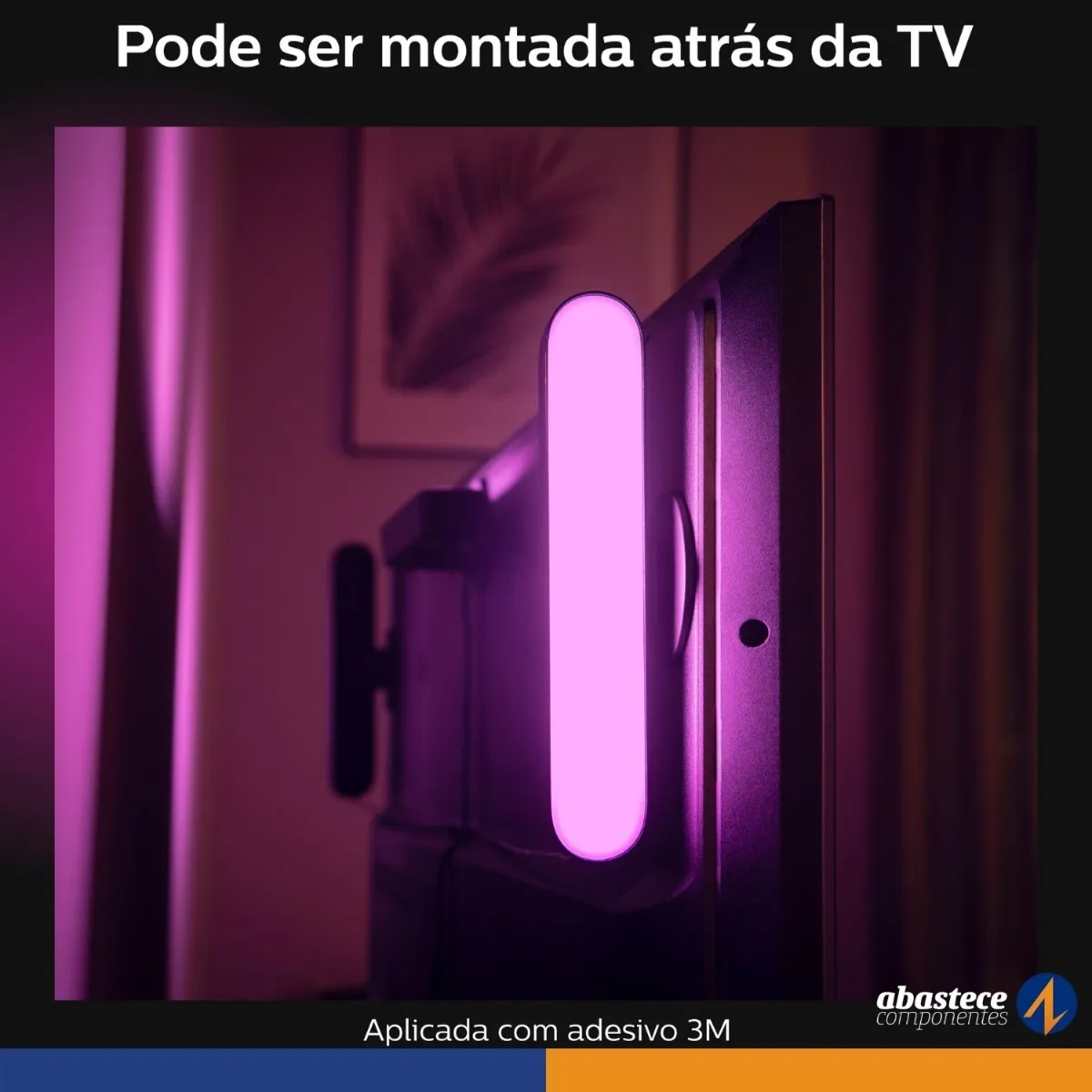 Philips Hue Play Light Bar SinglePack Color Ambiance Smart