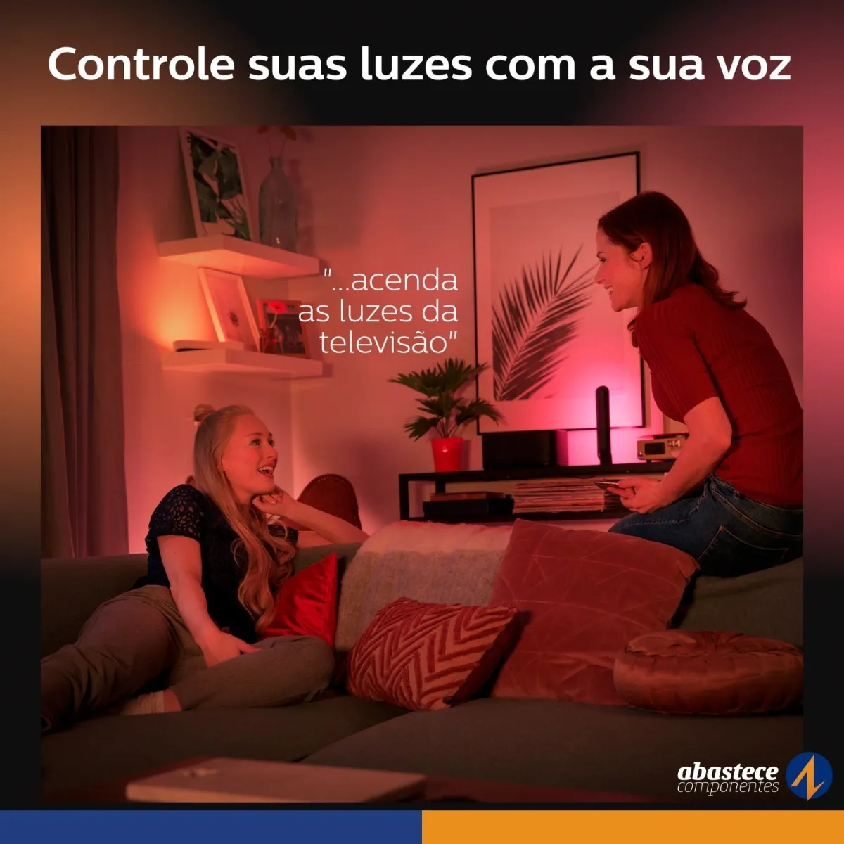 Philips Hue Play Light Bar Extensão Color Ambiance Smart