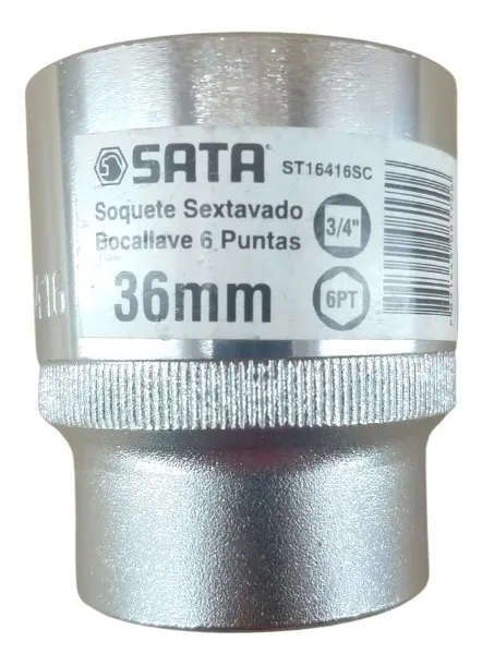 Soquete Sextavado 3/4 Sata 36mm ST16416SC