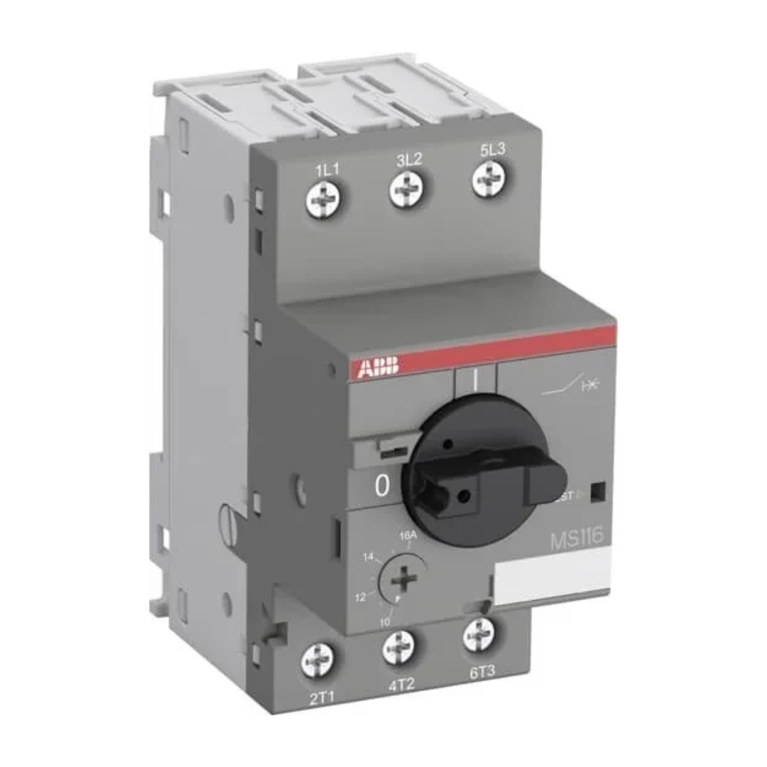 Disjuntor Motor Trifasico 1.6-2.5a MS116-2.5 ABB