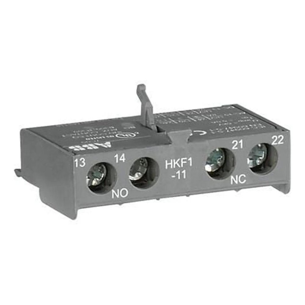 Bloco De Contato Frontal Para Disjuntor Motor Abb Hkf1-11