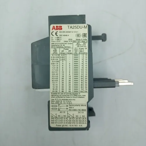 Rele de sobrecarga TA25DU Tripolar bimetálico 2,8 à 4,0A ABB
