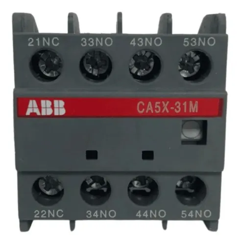 Contatos Auxiliar Frontal CA5X-31M, 3NA+1NF - ABB