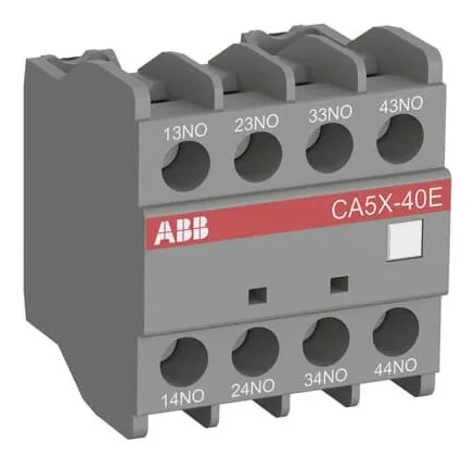 Contatos Auxiliar Frontal - 4 Polos, CA5X-40U, 4NA - ABB