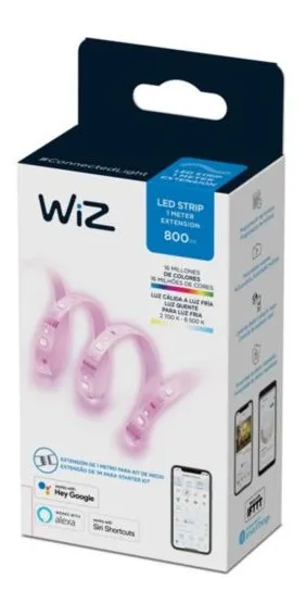 Extensao Fita Led Inteligente Rgb 1M Wifi E Bluetooth Wiz