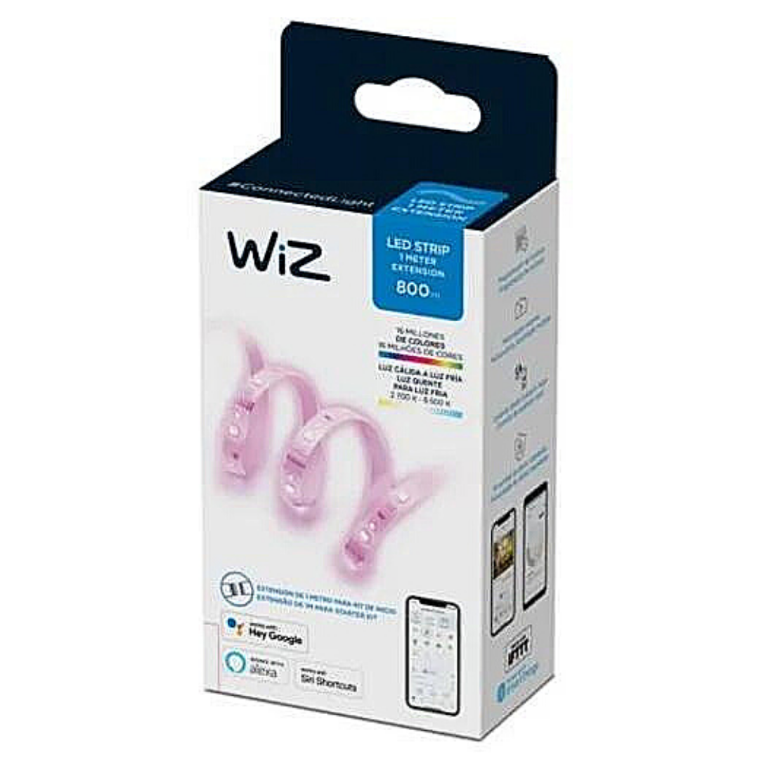 Extensao Fita Led Inteligente Rgb 1M Wifi E Bluetooth Wiz