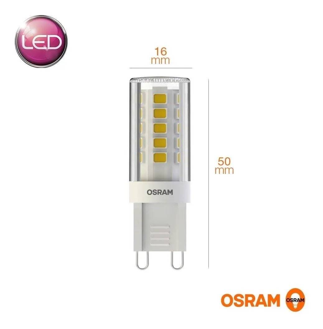 Lampada Led Pino G9 3W 300Lm 220V Osram