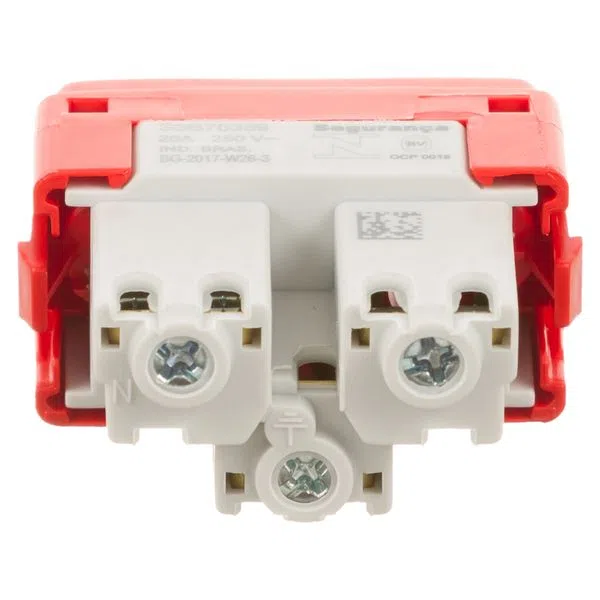 Modulo Tomada 2P+T 20A Vermelha Miluz S3B70359 Schneider